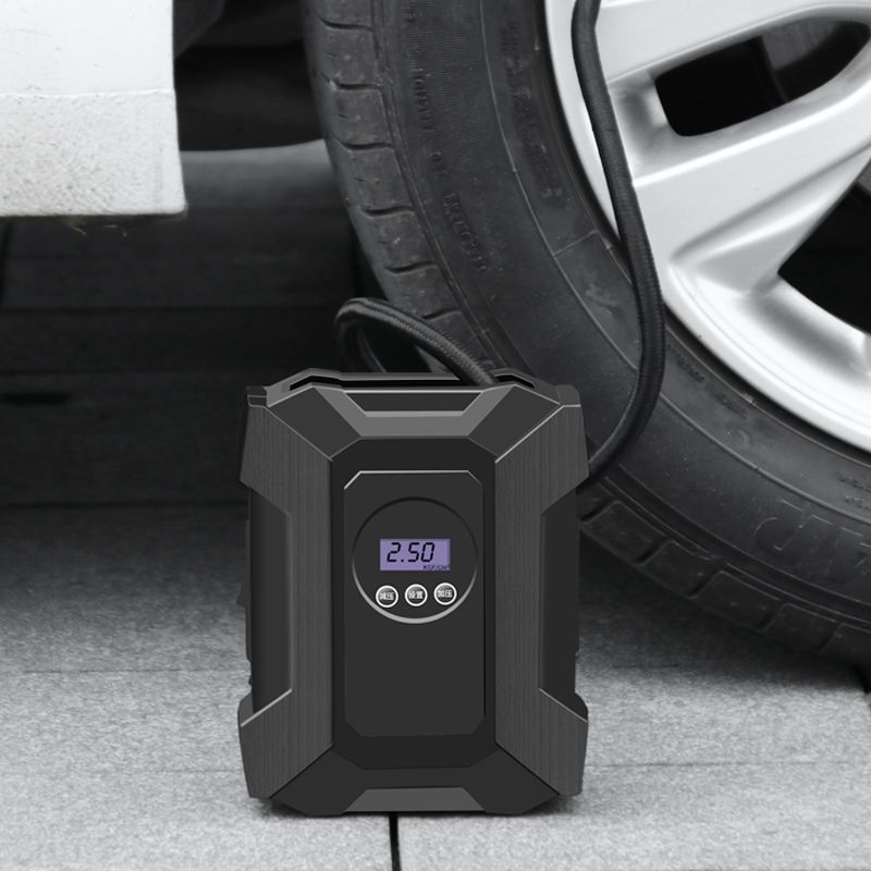 汽车车载轮胎充气泵快速便携小轿车车胎高压打气泵补气电动打气机