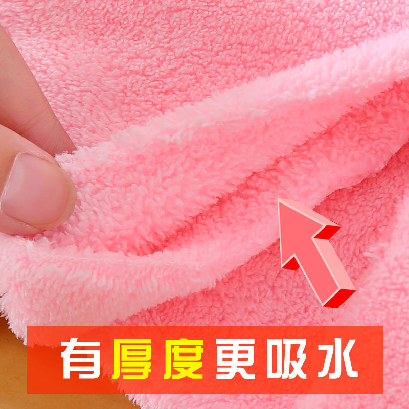 New thickened dry hair cap women's long absorbent quick drying towel adult children's quick drying cap women's bath cap super absorbent