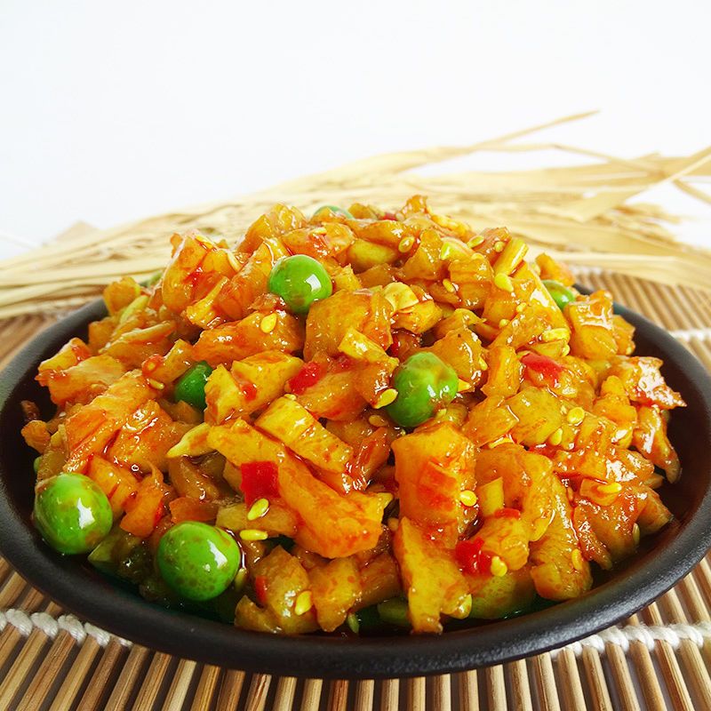 萝卜干下饭菜五仁酱丁酱菜1-5斤腌制咸菜五仁丁下饭开味小菜