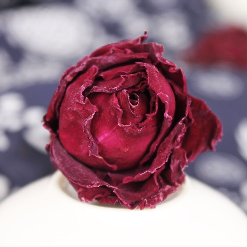 云南自然墨红玫瑰天然无硫玫瑰花茶1朵1杯无添加玫瑰花冠50g500g