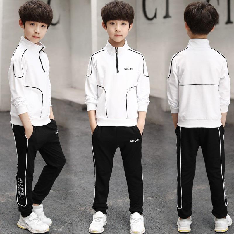 Children's suit boys spring clothes new children's clothes men's spring and autumn suit boys sweater middle and big children's clothes are handsome