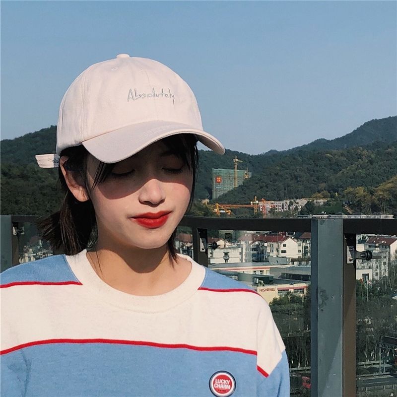 Hat girl summer cap Korean version versatile net red street trendsetter casual black sunshade baseball cap man