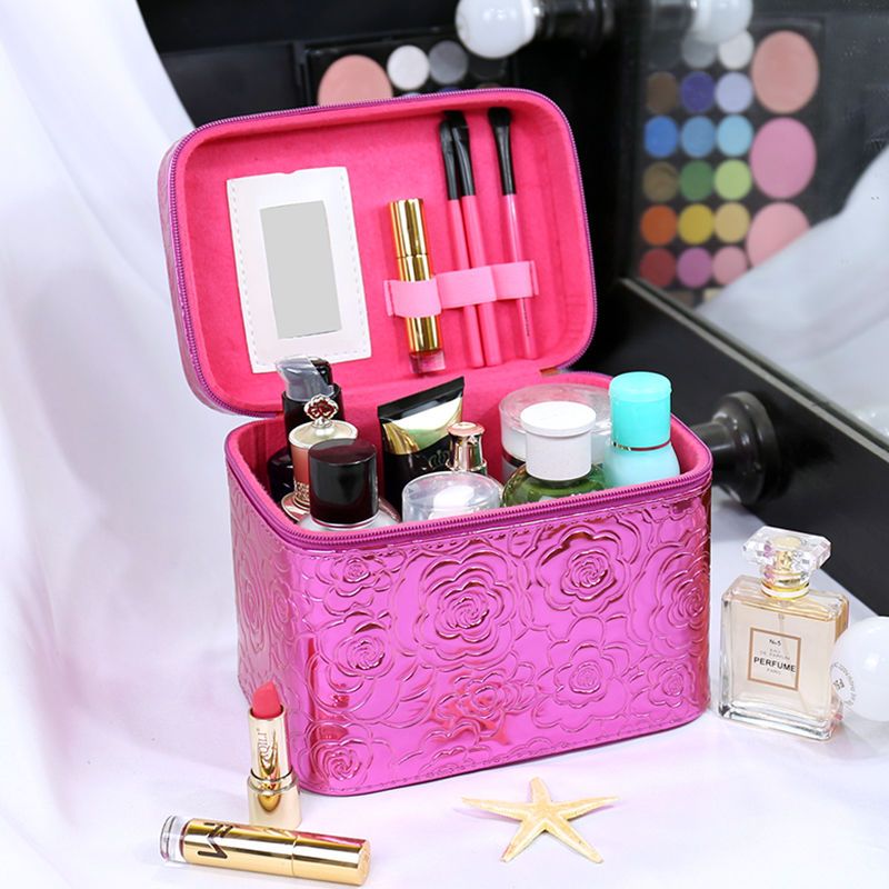 化妆包女2022新款大容量化妆品收纳盒便携外出单双层大小号化妆盒