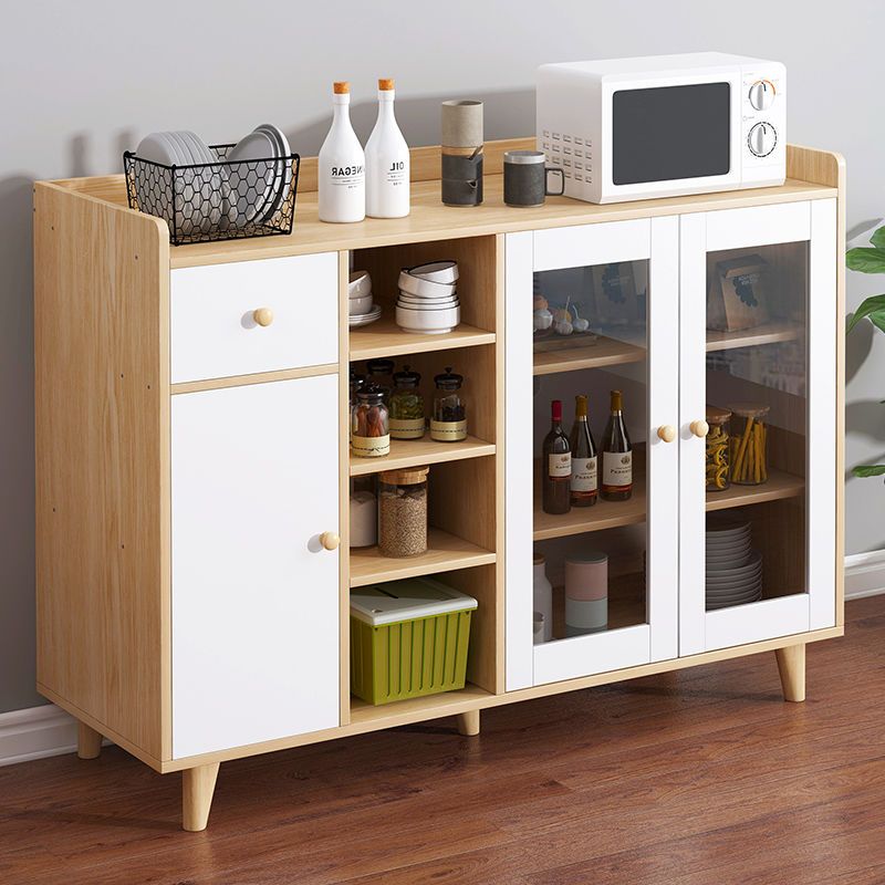 爱佳德餐边柜现代简约碗柜厨房柜餐厅柜客厅简易储物橱柜