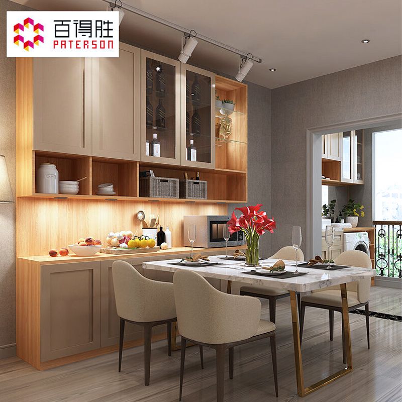 百得胜全屋定制简约时尚风格电视柜餐边柜收纳柜整体小户型定制金
