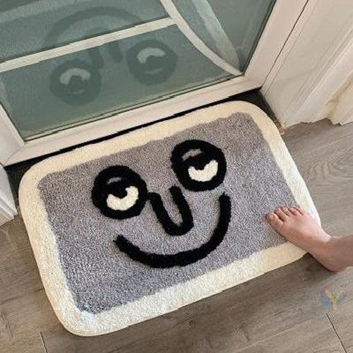 Toilet floor mat carpet door mat household floor mat toilet mat bedroom door bathroom anti slip mat