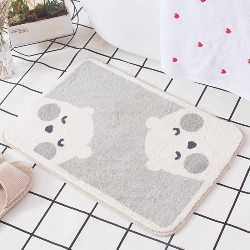 Bathroom non slip mat absorbent lovely home doormat toilet floor mat doormat bedroom carpet access mat