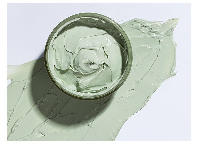 &lt;绿茶冰肌&gt;清洁面膜涂抹式清洁毛孔收缩控油去黑头粉刺敏感肌泥膜