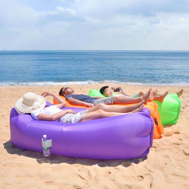 户外懒人空气沙发野营充气床网红床抖音同款垫公园沙滩气垫便携式