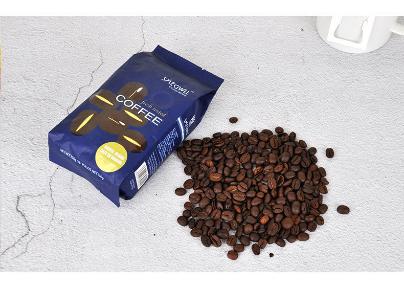 新产季豆阿拉比卡拼配意式蓝山咖啡豆/粉1kg150g1kg装