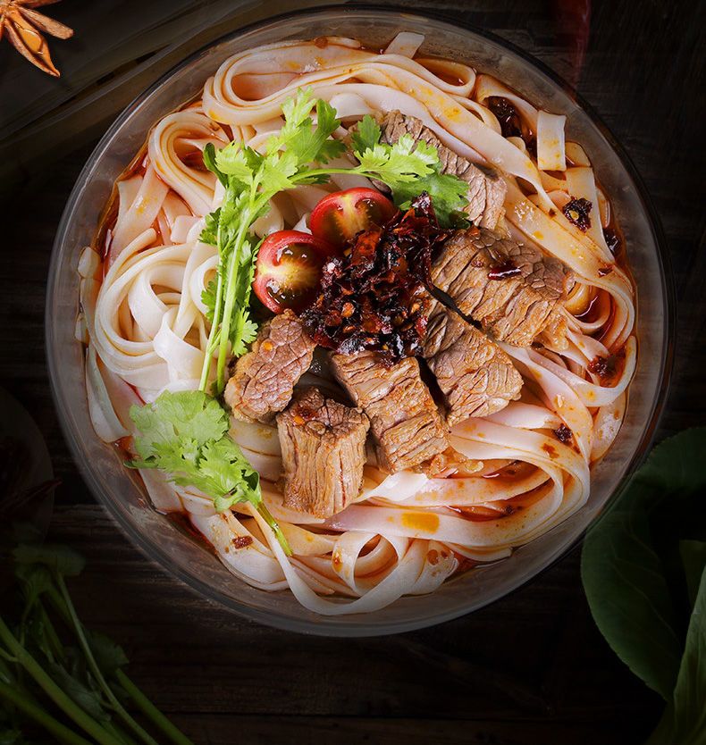 干米皮贵州特产米粉干宽粉羊牛肉粉主材铜仁扁粉送油辣椒