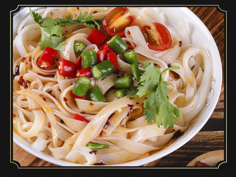 干米皮贵州特产米粉干宽粉羊牛肉粉主材铜仁扁粉送油辣椒