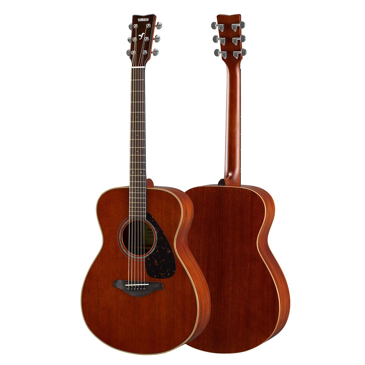 雅马哈fs/fg850全桃花心单板吉他 民谣吉他 面单木吉他41英寸