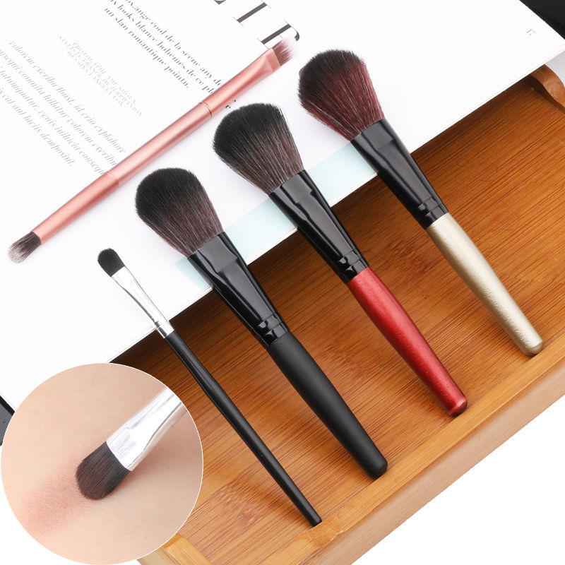 Maiolli soft hair eye shadow brush makeup brush full set beginner tool blush foundation loose powder brush makeup brush