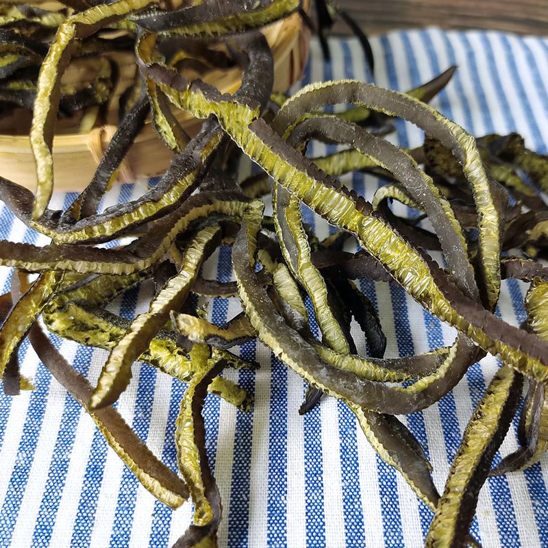 新晒海茸丝 海茸 海笋干海松茸海龙筋海笋冰藻干货冰笋素食菜