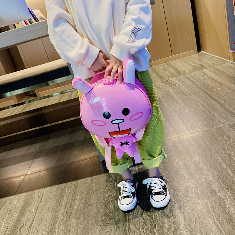 Children's bag, boys and girls, children's small backpack, animal eggshell kindergarten small schoolbag, girls' cute Backpack