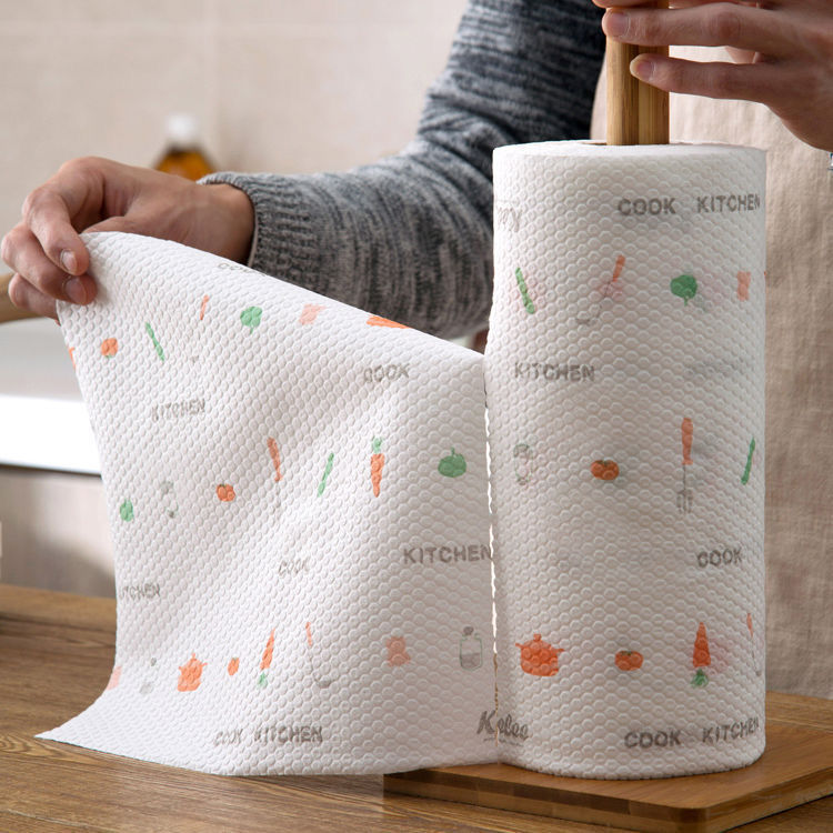 Lazy dishcloth kitchen special paper towel absorbs water, absorbs oil, washes disposable dishcloth, wipes hands, wipes feet, washes dishes