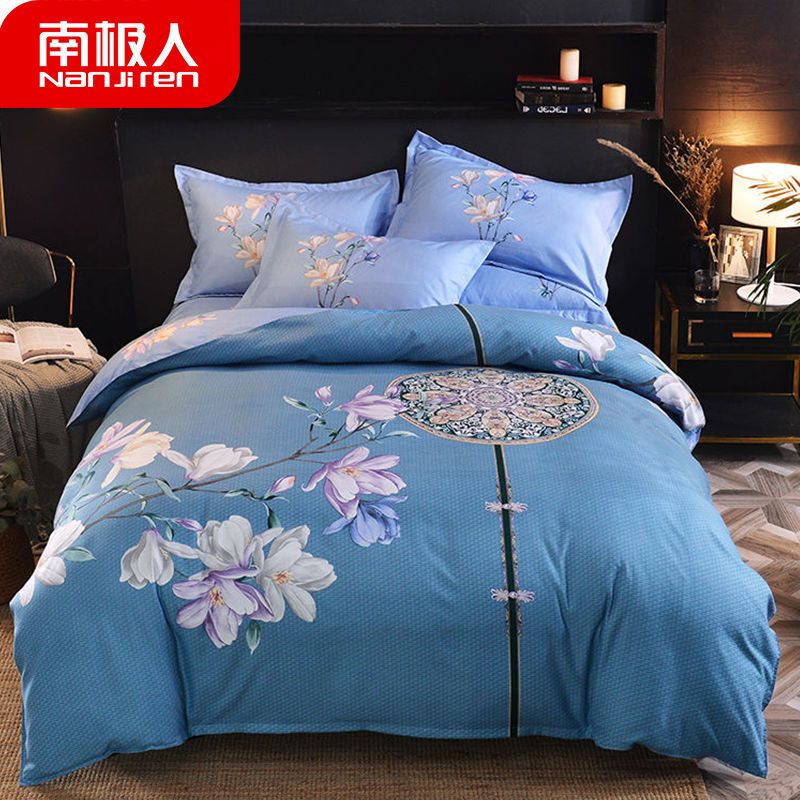 Antarctica twill 4-piece bedding large edition flower bed sheet Quilt Set dormitory necessities 3-piece set
