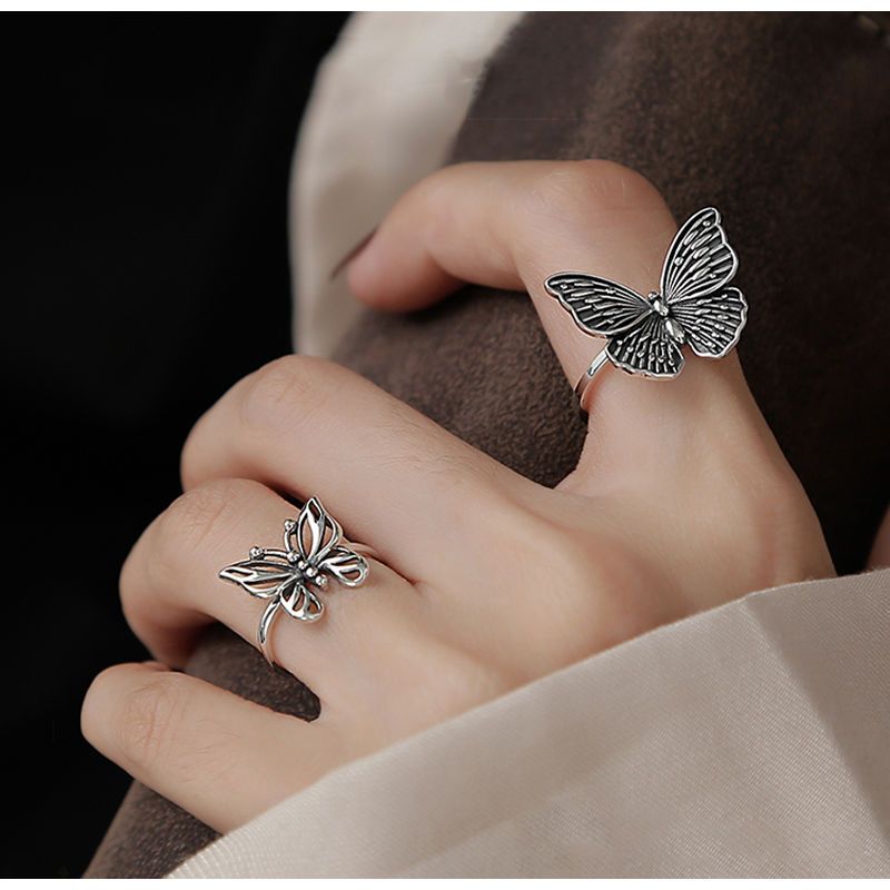 Hohler Schmetterling für Studentinnen im koreanischen Stil, einfach, niedlich, Persönlichkeit, Modering, beste Freundin, kleine Accessoires_voghion.com