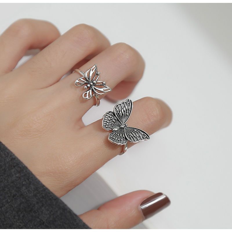 Hohler Schmetterling für Studentinnen im koreanischen Stil, einfach, niedlich, Persönlichkeit, Modering, beste Freundin, kleine Accessoires_voghion.com