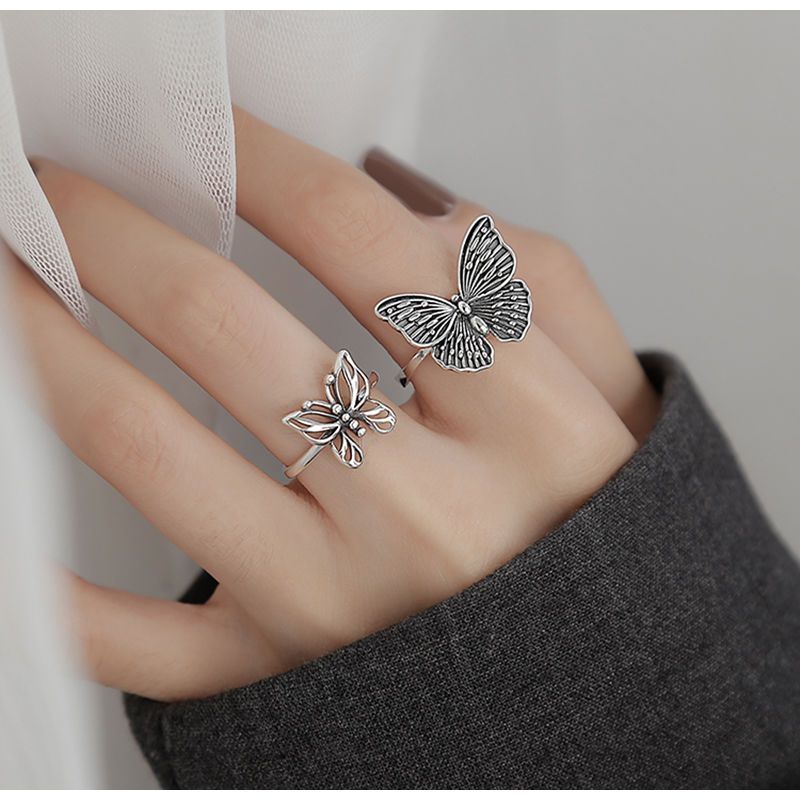 Hohler Schmetterling für Studentinnen im koreanischen Stil, einfach, niedlich, Persönlichkeit, Modering, beste Freundin, kleine Accessoires_voghion.com