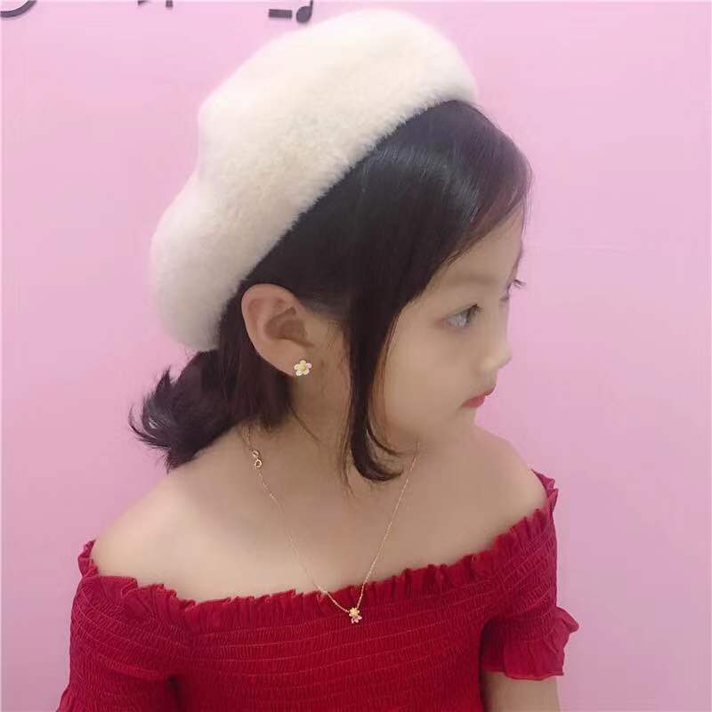 105885-儿童贝雷帽女童帽子秋冬2021新款洋气儿童帽子秋冬女宝宝帽子秋冬-详情图
