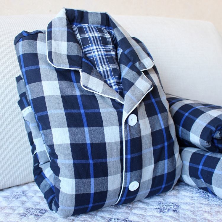 Pure cotton old coarse cloth men's thickened quilted cotton pajamas set winter home clothes underwear set