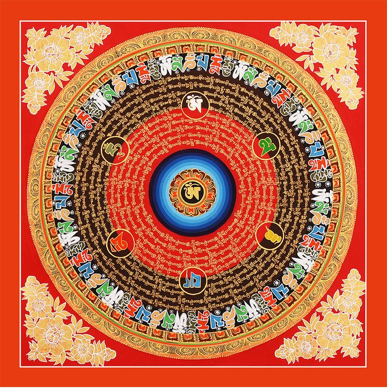 Masterpiece Hand-Painted Yamantaka Thangka 3