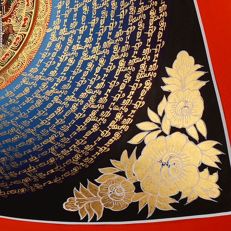 Masterpiece Hand-Painted Yamantaka Thangka 1