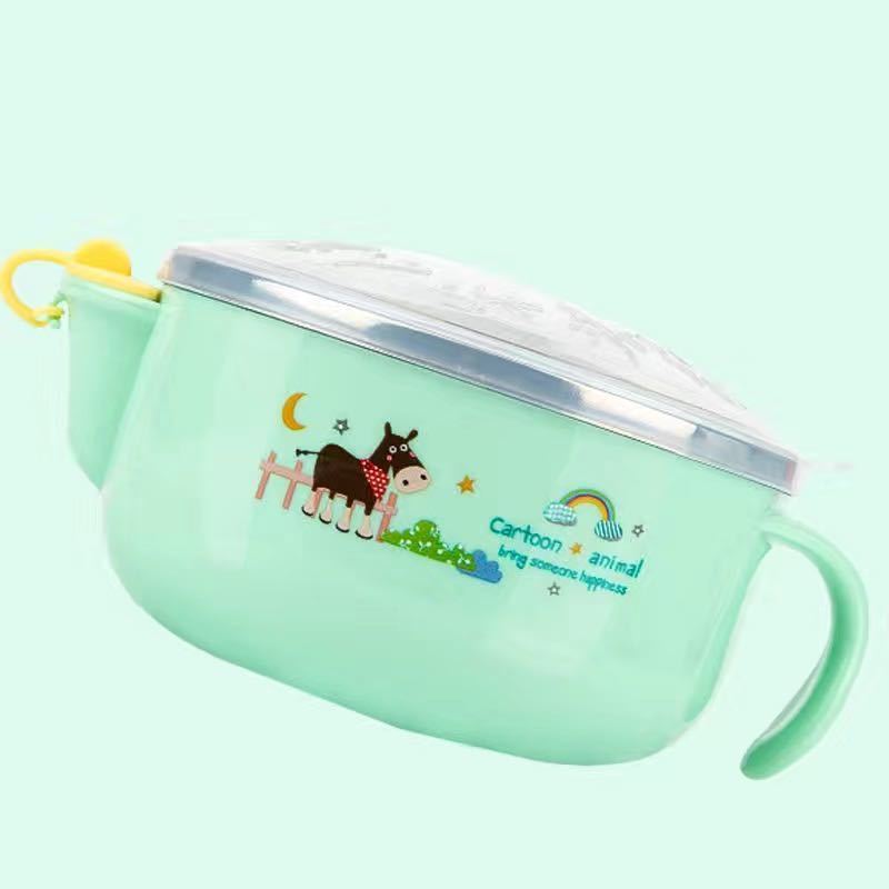 注水保温碗婴儿辅食工具宝宝碗勺套装全套硅胶勺子米糊勺儿童餐具
