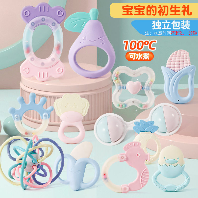 Baby boiled bell toys for babies 0-6-12 months
