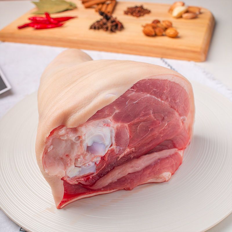 佛山发货 大猪肘子猪前肘约两个装猪腿猪前腿生猪蹄猪脚猪手猪蹄