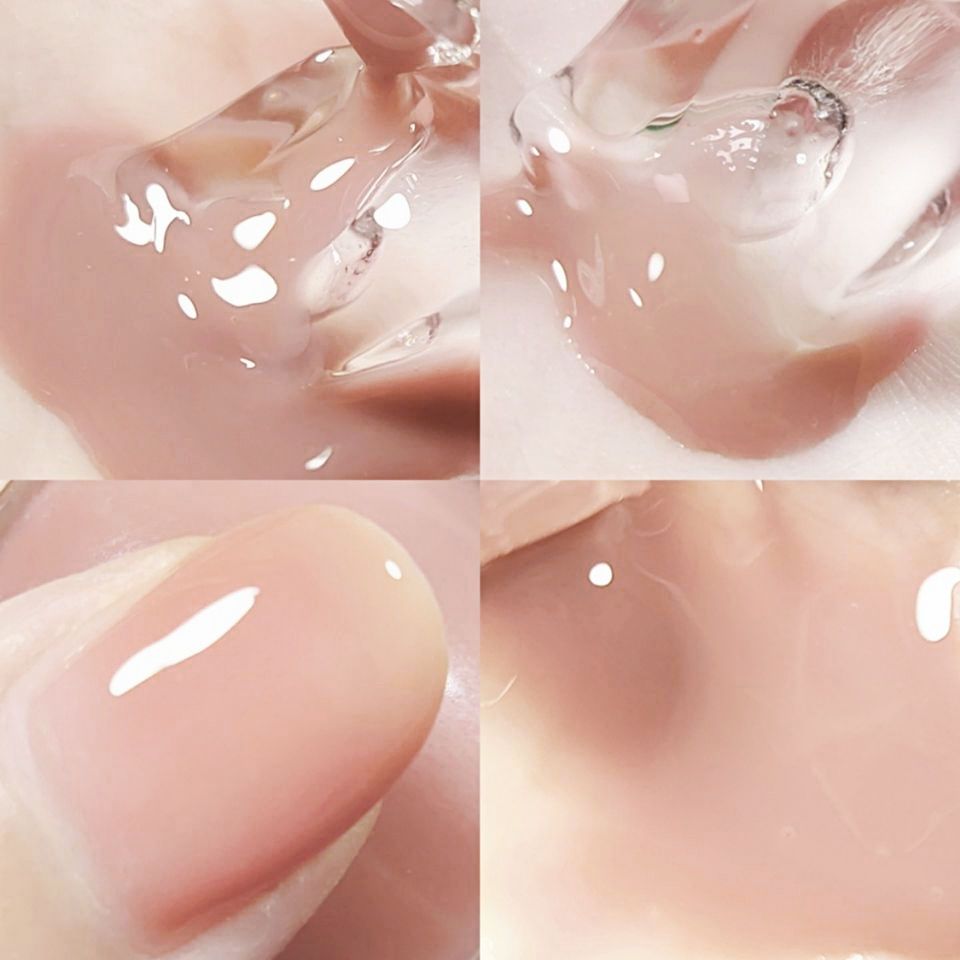 奶咖裸色新款指甲油無毒時尚不可剝防水流行網紅少女微膠易塗美甲