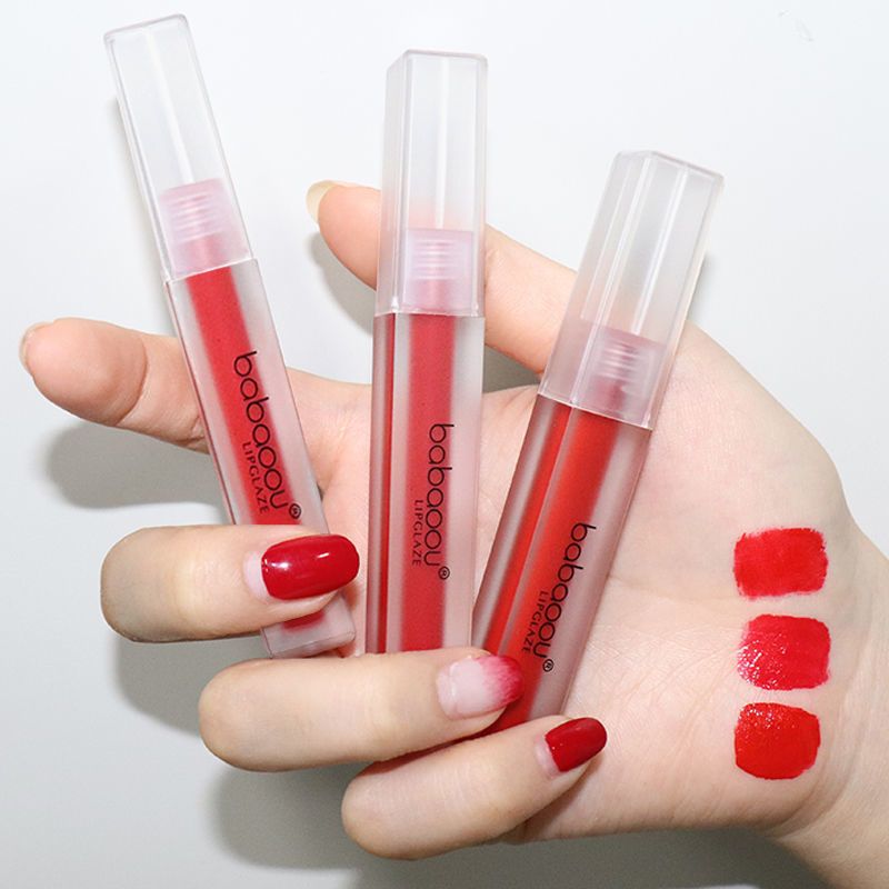 【女神必备】无惧幻想透明口红唇釉学生款防水不掉色哑光雾面丝绒