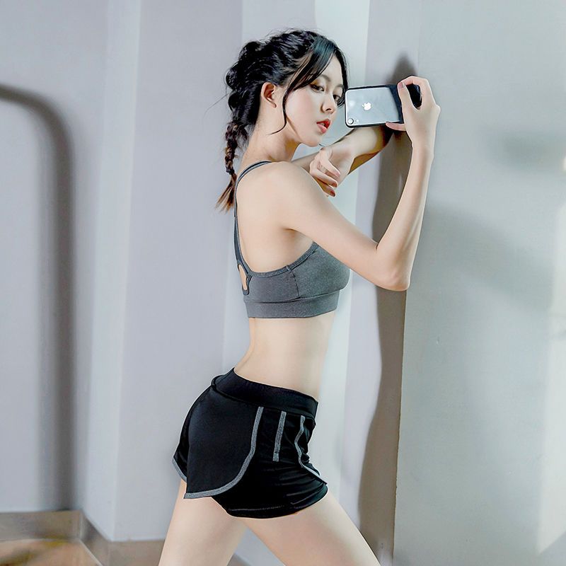 Yoga wear underwear, casual slimming fitness wear tops, gym running bras, sports vests, quick-drying spring and summer