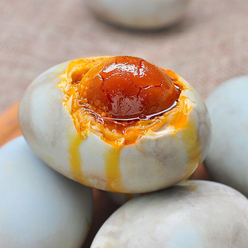 【正宗红心流油】广西北部湾红树林烤海鸭蛋熟北海咸鸭蛋整箱批发