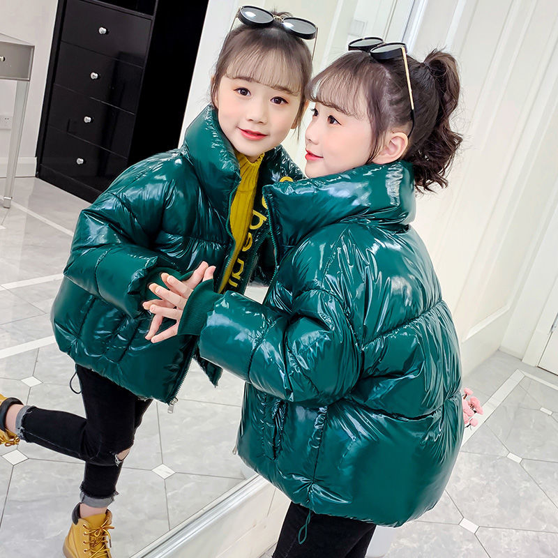 Girl's cotton padded clothes 2020 new foreign style winter clothes