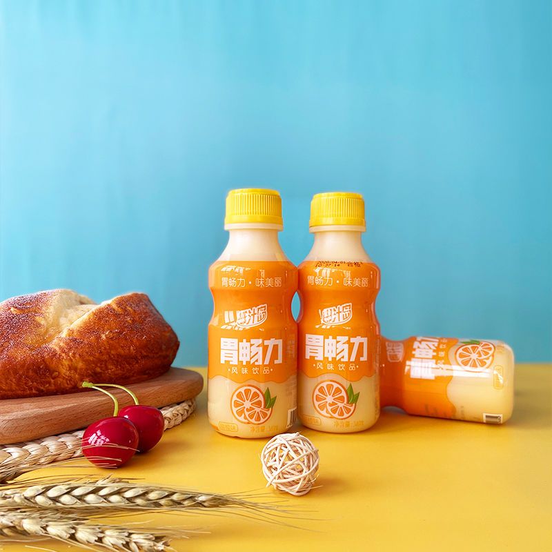 新日期椰汁岛胃畅力乳酸菌饮品酸牛奶饮料338/340mlx12瓶礼袋装动