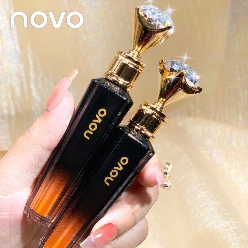 NOVO女王復古絲絨唇釉霧面女學生款啞光口紅平價國貨防水保濕唇彩