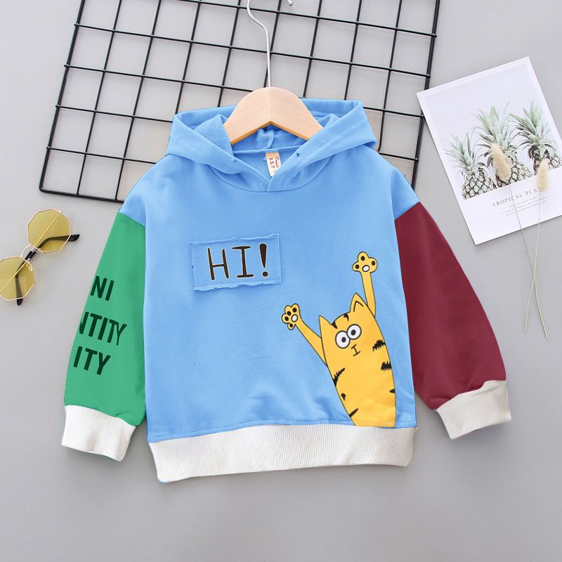 Children's wear boys and girls baby spring top 2020 new children's 0-6 years old casual Sweater Hoodie - Fashion