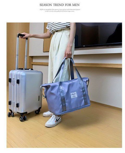 旅行包包女短途行李包大容量学生手提小型旅游轻便防水待产收纳包