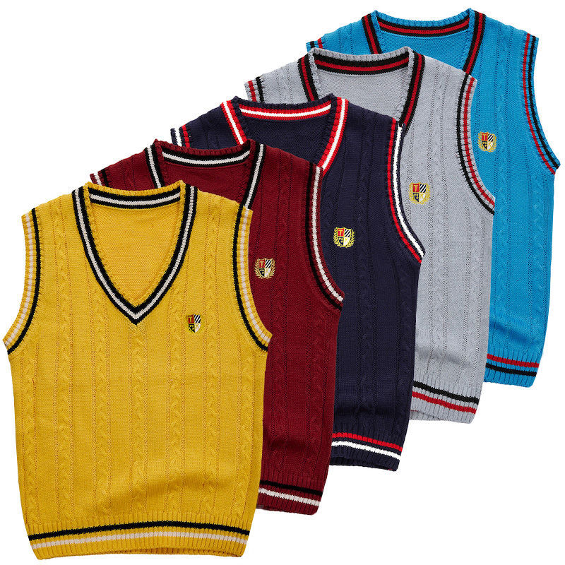 Baby Sweater Vest knitted vest for children children children's sweater vest for boys and girls