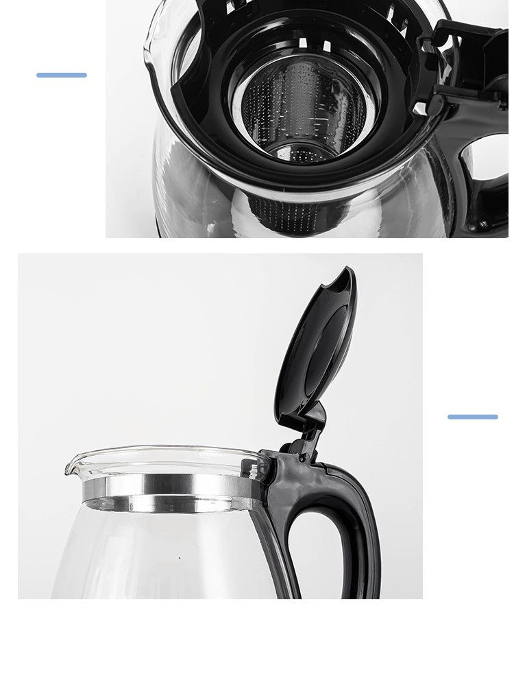玻璃茶具水壶套装家用泡茶壶大容量养生壶耐高温冷水壶玻璃杯茶壶