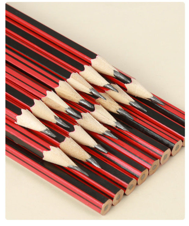 无铅毒不断芯2b考试专用铅笔hb书写六角杆小学生铅笔批发文具用品