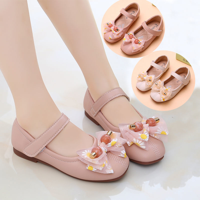 Spring and Autumn New Korean version of children's princess shoes show girls' shoes