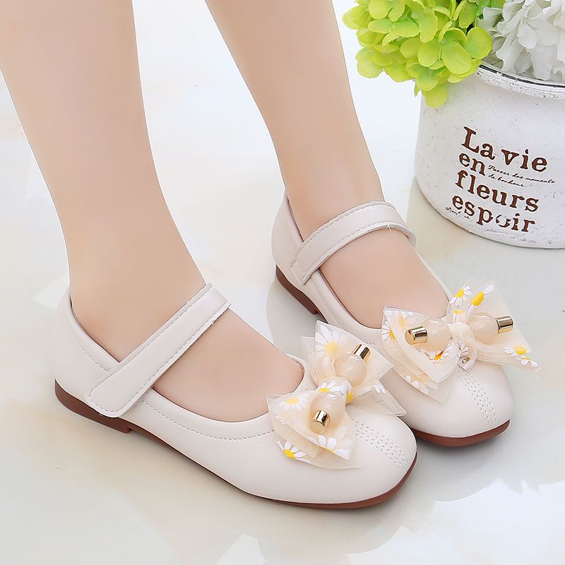 Spring and Autumn New Korean version of children's princess shoes show girls' shoes