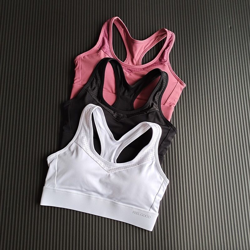 Women's sports bra, push-up, shock-proof running back, shaping bra, no rims, thin yoga vest for women
