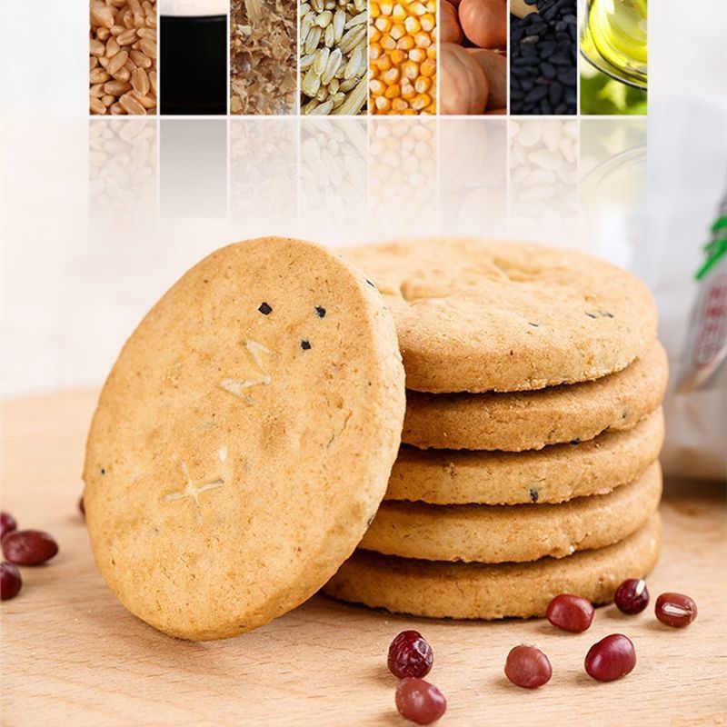 霞美 粗粮饼干无糖糖尿病人代餐杂粮饼干低脂饱腹代餐食品10-50袋