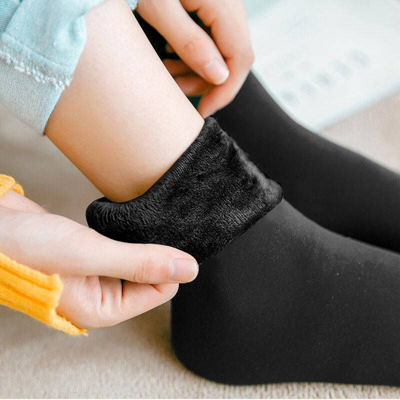 Socks children's medium tube Plush thickened socks men's autumn and winter snow socks warm socks socks socks floor socks stockings stockings