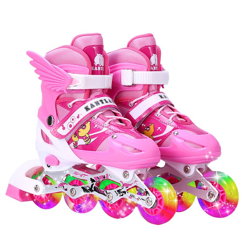 【大小可调】儿童溜冰鞋套装小孩旱冰鞋滑冰鞋轮滑鞋男女初学者